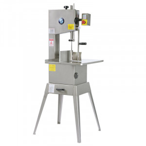 Bandsaw 300 - Stainless Steel - Stand - Meat Pusher - Blade Length 1900 mm